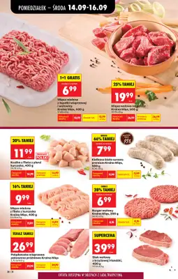 Biedronka - gazetka promocyjna Od poniedziałku, Z ladą tradycyjną od poniedziałku 14.09 do soboty 19.09 - strona 42