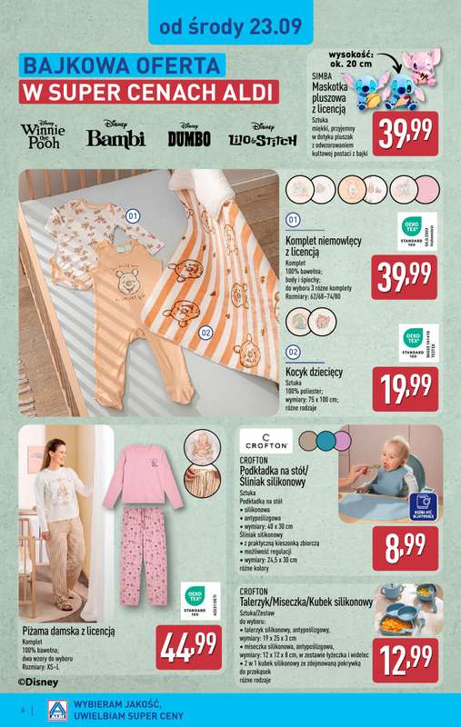 Aldi - gazetka promocyjna Aldi ma to coś! od środy 23.09 do soboty 26.09 - strona 6
