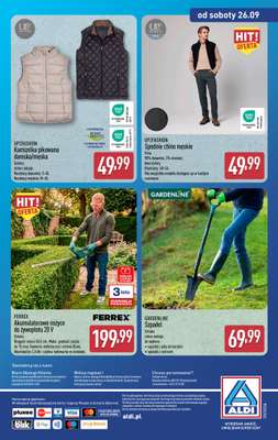 Aldi - gazetka promocyjna Aldi ma to coś! od środy 23.09 do soboty 26.09 - strona 15