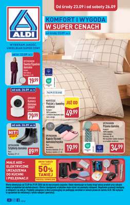 Aldi - gazetka promocyjna Aldi ma to coś! od środy 23.09 do soboty 26.09