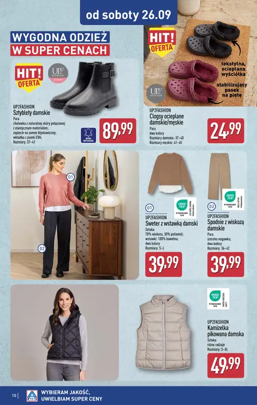 Aldi - gazetka promocyjna Aldi ma to coś! od środy 23.09 do soboty 26.09 - strona 10