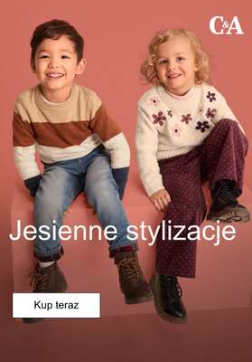C&A - gazetka promocyjna Jesienne stylizacje dla dzieci od wtorku 15.09 