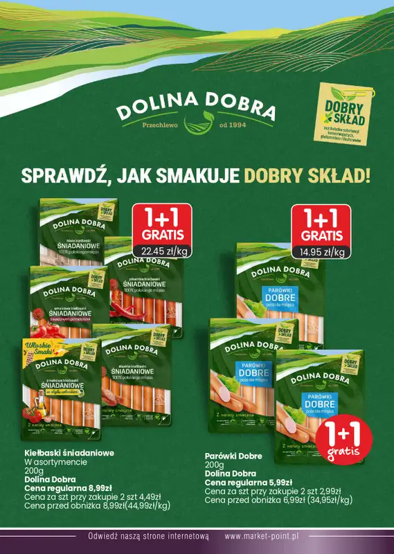 Market Point - gazetka promocyjna Gazetka od poniedziałku 14.09 do środy 30.09 - strona 4