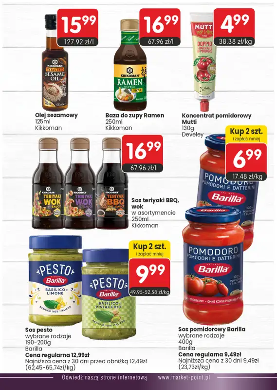 Market Point - gazetka promocyjna Gazetka od poniedziałku 14.09 do środy 30.09 - strona 15