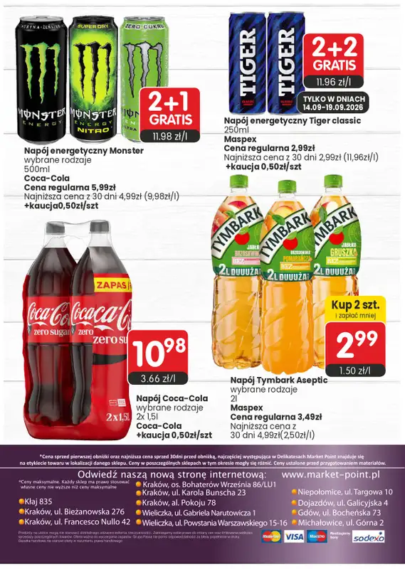 Market Point - gazetka promocyjna Gazetka od poniedziałku 14.09 do środy 30.09 - strona 21