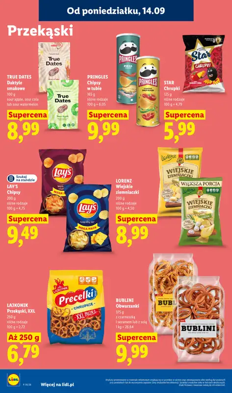 Lidl - gazetka promocyjna Oferta od poniedziałku od poniedziałku 14.09 do środy 16.09 - strona 72
