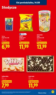 Lidl - gazetka promocyjna Oferta od poniedziałku od poniedziałku 14.09 do środy 16.09 - strona 61
