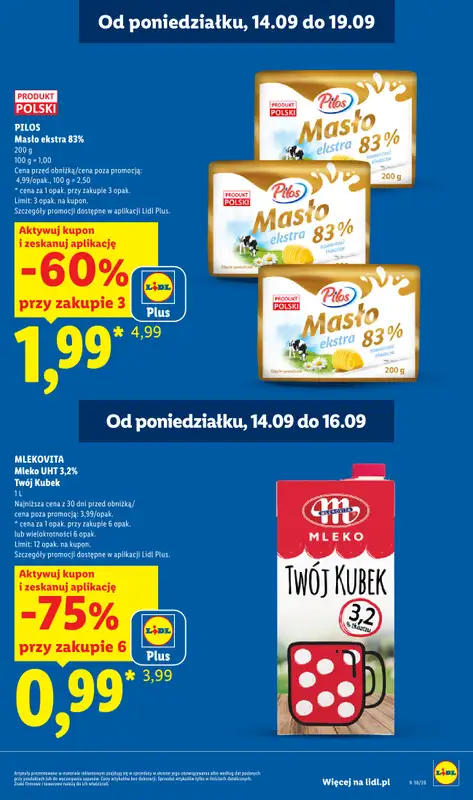 Lidl - gazetka promocyjna Oferta od poniedziałku od poniedziałku 14.09 do środy 16.09 - strona 11