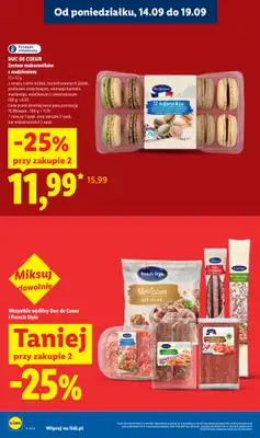 Lidl - gazetka promocyjna Oferta od poniedziałku od poniedziałku 14.09 do środy 16.09 - strona 20