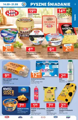 Leclerc - gazetka promocyjna Oferta E.Leclerc | Tanio to tu! od poniedziałku 14.09 do poniedziałku 21.09 - strona 7