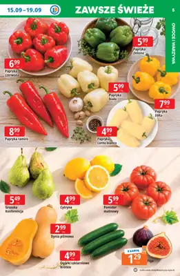 Leclerc - gazetka promocyjna Oferta E.Leclerc | Tanio to tu! od poniedziałku 14.09 do poniedziałku 21.09 - strona 5