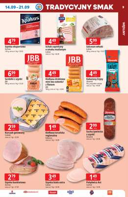 Leclerc - gazetka promocyjna Oferta E.Leclerc | Tanio to tu! od poniedziałku 14.09 do poniedziałku 21.09 - strona 9