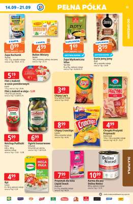 Leclerc - gazetka promocyjna Oferta E.Leclerc | Tanio to tu! od poniedziałku 14.09 do poniedziałku 21.09 - strona 11