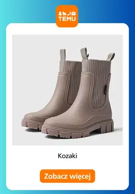 Temu - gazetka promocyjna Kalosze na deszczowe dni od poniedziałku 14.09  - strona 12