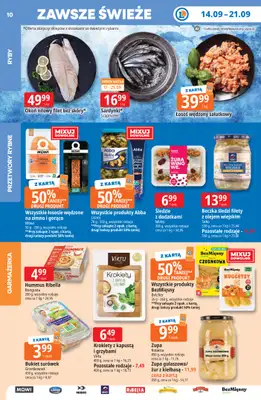 Leclerc - gazetka promocyjna Oferta E.Leclerc | Tanio to tu! od poniedziałku 14.09 do poniedziałku 21.09 - strona 10