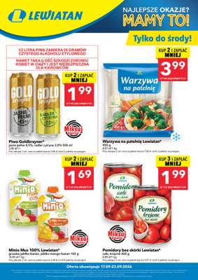 LEWIATAN - gazetka promocyjna W wielopakach taniej! od czwartku 17.09 do środy 23.09