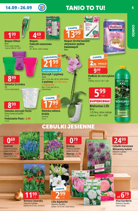 Leclerc - gazetka promocyjna Oferta E.Leclerc | Tanio to tu! od poniedziałku 14.09 do poniedziałku 21.09 - strona 5