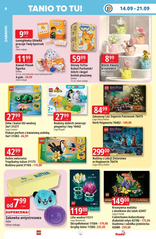 Leclerc - gazetka promocyjna Oferta E.Leclerc | Tanio to tu! od poniedziałku 14.09 do poniedziałku 21.09 - strona 8