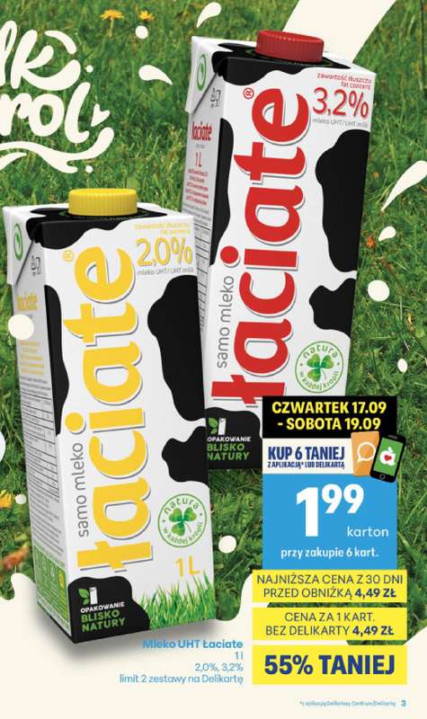 Delikatesy Centrum - gazetka promocyjna Gazetka  do środy 23.09 - strona 3