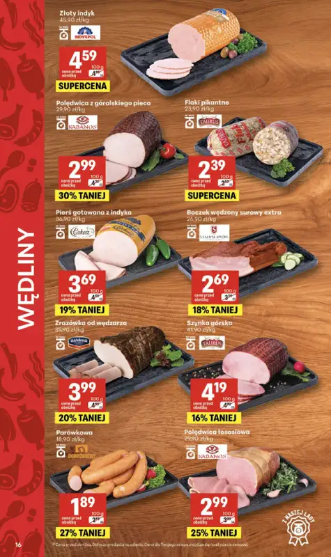 Delikatesy Centrum - gazetka promocyjna Gazetka  do środy 23.09 - strona 16