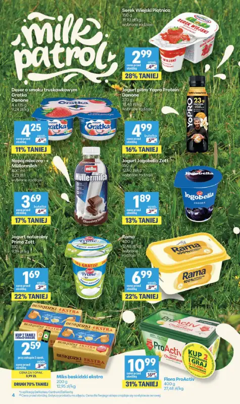 Delikatesy Centrum - gazetka promocyjna Gazetka  do środy 23.09 - strona 4