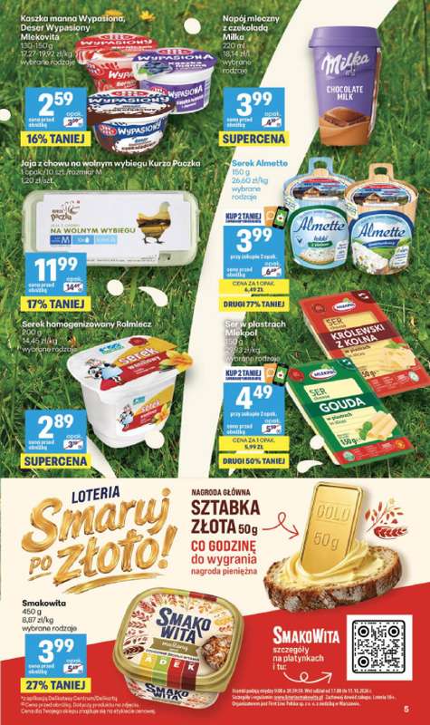 Delikatesy Centrum - gazetka promocyjna Gazetka  do środy 23.09 - strona 5