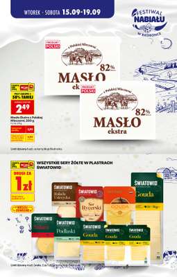 Biedronka - gazetka promocyjna Festiwal nabiału od wtorku 15.09 do soboty 19.09 - strona 5