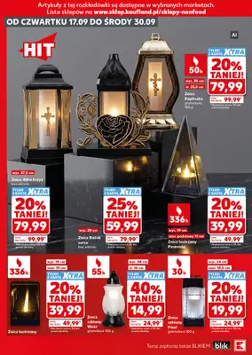 Kaufland - gazetka promocyjna Oferta Kaufland - Non Food od czwartku 17.09 do środy 30.09 - strona 6