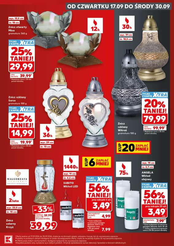 Kaufland - gazetka promocyjna Oferta Kaufland - Non Food od czwartku 17.09 do środy 30.09 - strona 11