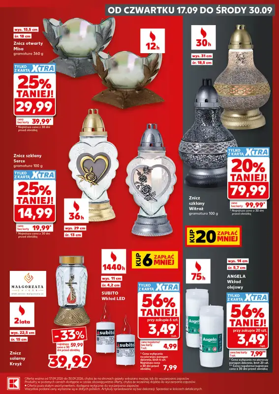 Kaufland - gazetka promocyjna Oferta Kaufland - Non Food od czwartku 17.09 do środy 30.09 - strona 11
