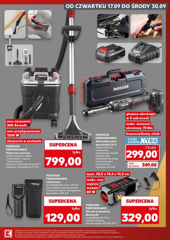 Kaufland - gazetka promocyjna Oferta Kaufland - Non Food od czwartku 17.09 do środy 30.09 - strona 3