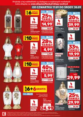 Kaufland - gazetka promocyjna Oferta Kaufland - Non Food od czwartku 17.09 do środy 30.09 - strona 7