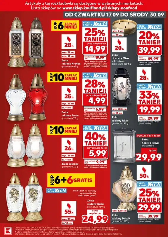 Kaufland - gazetka promocyjna Oferta Kaufland - Non Food od czwartku 17.09 do środy 30.09 - strona 7