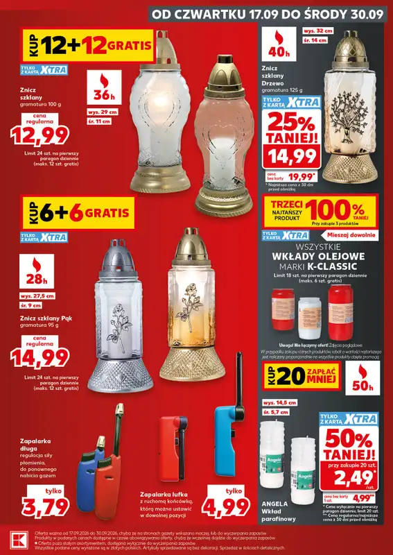 Kaufland - gazetka promocyjna Oferta Kaufland - Non Food od czwartku 17.09 do środy 30.09 - strona 9