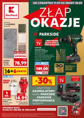 Kaufland - gazetka promocyjna Oferta Kaufland - Non Food od czwartku 17.09 do środy 30.09