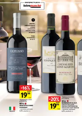 Intermarche - gazetka promocyjna Gazetka alkoholowa od wtorku 15.09 do środy 23.09 - strona 12