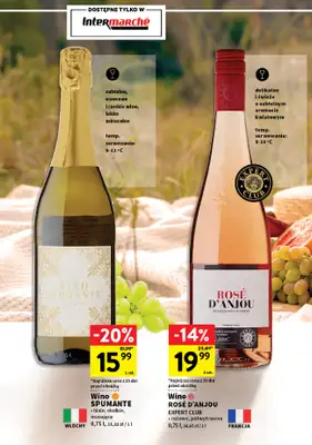 Intermarche - gazetka promocyjna Gazetka alkoholowa od wtorku 15.09 do środy 23.09 - strona 14