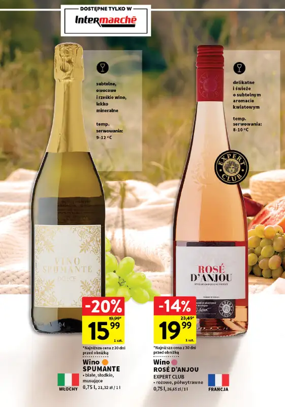 Intermarche - gazetka promocyjna Gazetka alkoholowa od wtorku 15.09 do środy 23.09 - strona 14