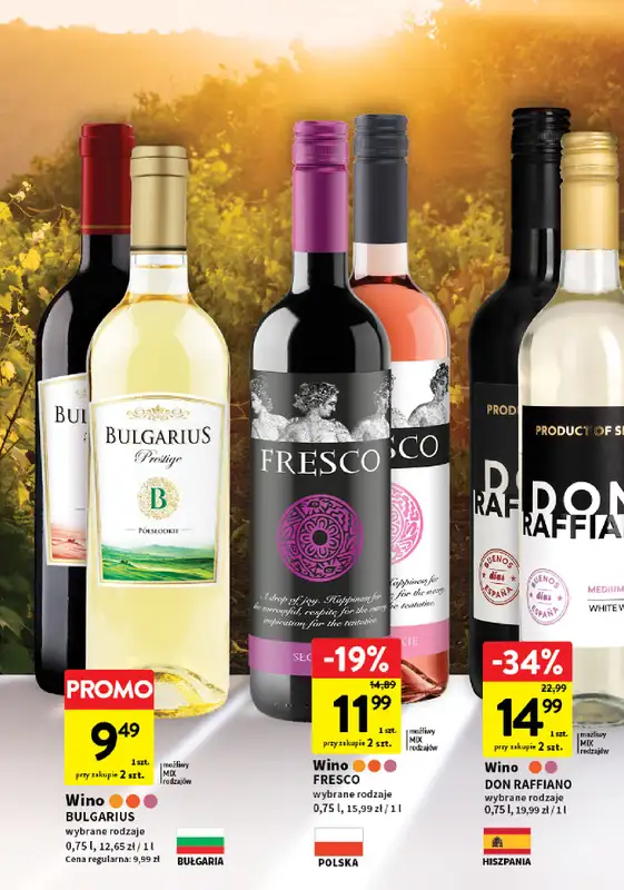 Intermarche - gazetka promocyjna Gazetka alkoholowa od wtorku 15.09 do środy 23.09 - strona 16
