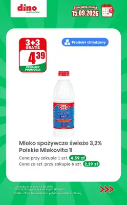 Dino - gazetka promocyjna Specjalna oferta na 15.09.2026 - promocje spoza gazetki od wtorku 15.09 do wtorku 15.09 - strona 3