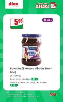 Dino - gazetka promocyjna Specjalna oferta na 15.09.2026 - promocje spoza gazetki od wtorku 15.09 do wtorku 15.09 - strona 6