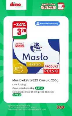 Dino - gazetka promocyjna Specjalna oferta na 15.09.2026 - promocje spoza gazetki od wtorku 15.09 do wtorku 15.09 - strona 2
