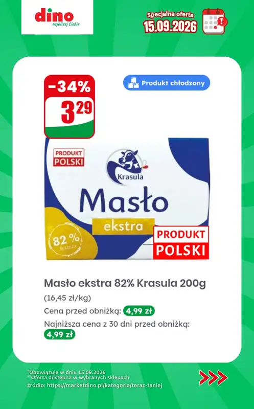 Dino - gazetka promocyjna Specjalna oferta na 15.09.2026 - promocje spoza gazetki   - strona 2
