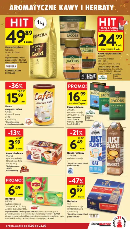 Intermarche - gazetka promocyjna Gazetka od czwartku 17.09 do środy 23.09 - strona 27