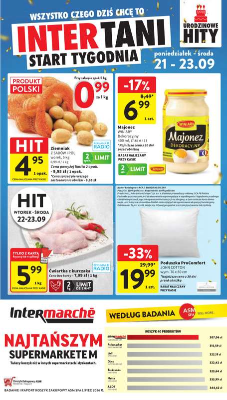 Intermarche - gazetka promocyjna Gazetka od czwartku 17.09 do środy 23.09 - strona 48