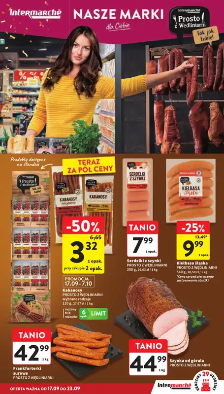 Intermarche - gazetka promocyjna Gazetka od czwartku 17.09 do środy 23.09 - strona 15