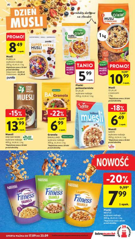Intermarche - gazetka promocyjna Gazetka od czwartku 17.09 do środy 23.09 - strona 29