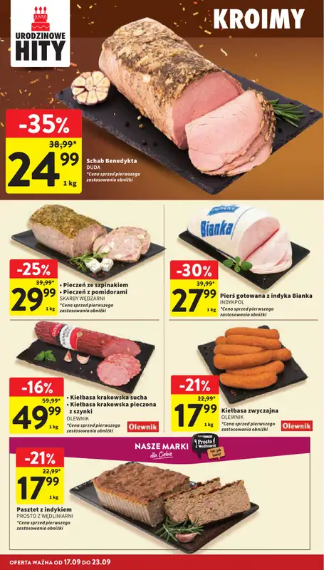 Intermarche - gazetka promocyjna Gazetka od czwartku 17.09 do środy 23.09 - strona 16