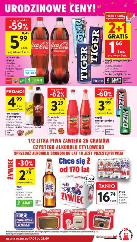 Intermarche - gazetka promocyjna Gazetka od czwartku 17.09 do środy 23.09 - strona 37