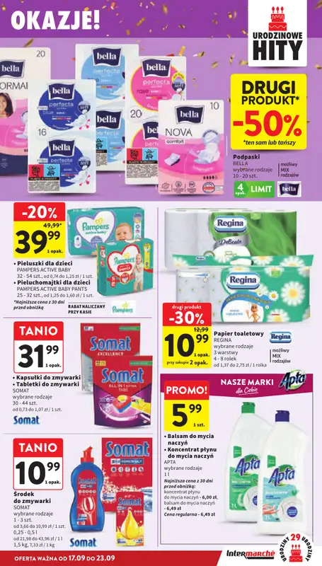 Intermarche - gazetka promocyjna Gazetka od czwartku 17.09 do środy 23.09 - strona 41